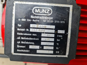 Interpumpa za pranje MUNZ