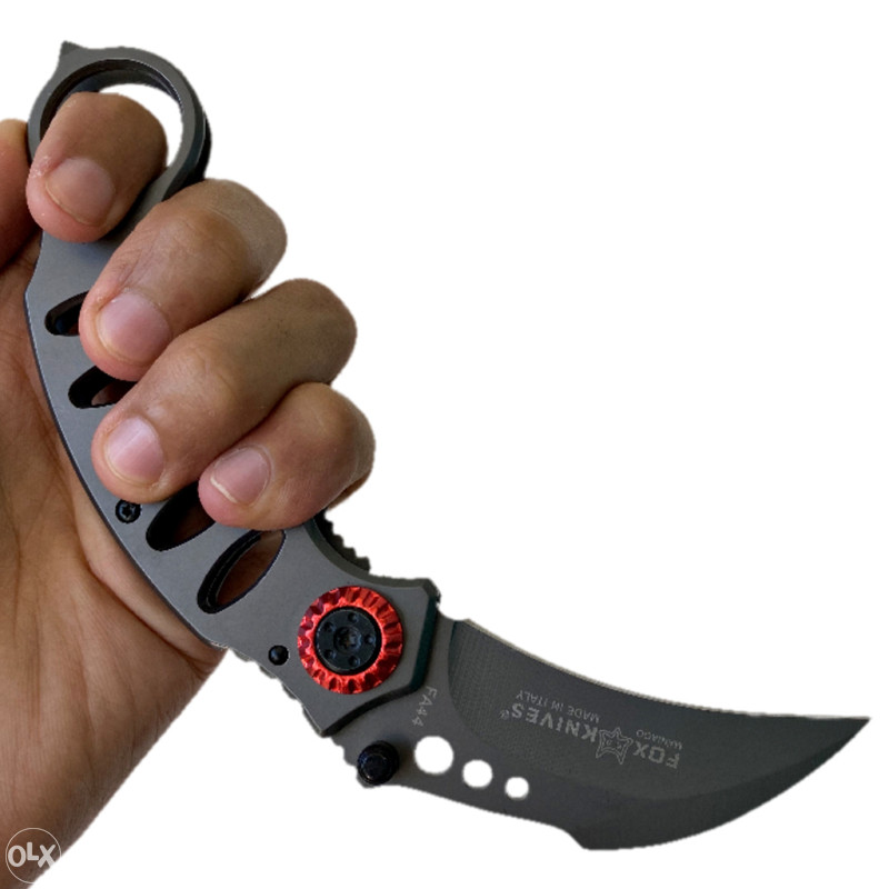 Karambit noz FOX MADE IN ITALY MANIGAO