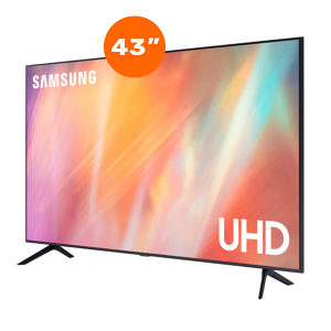 Samsung TV 43&quot; 4K Smart UHD UE43AU7172UXXH 2021