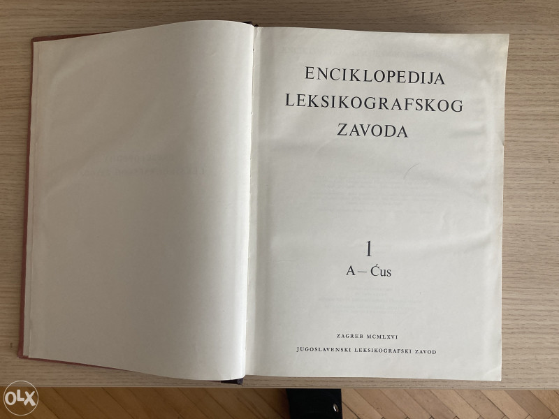 Enciklopedija Jugoslovenskog Leksikografskog Zavoda - Enciklopedije ...