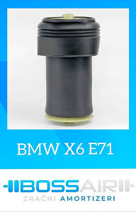 BMW X6 E71 E72 Zadnji lijevi zracni jastuk amortizer