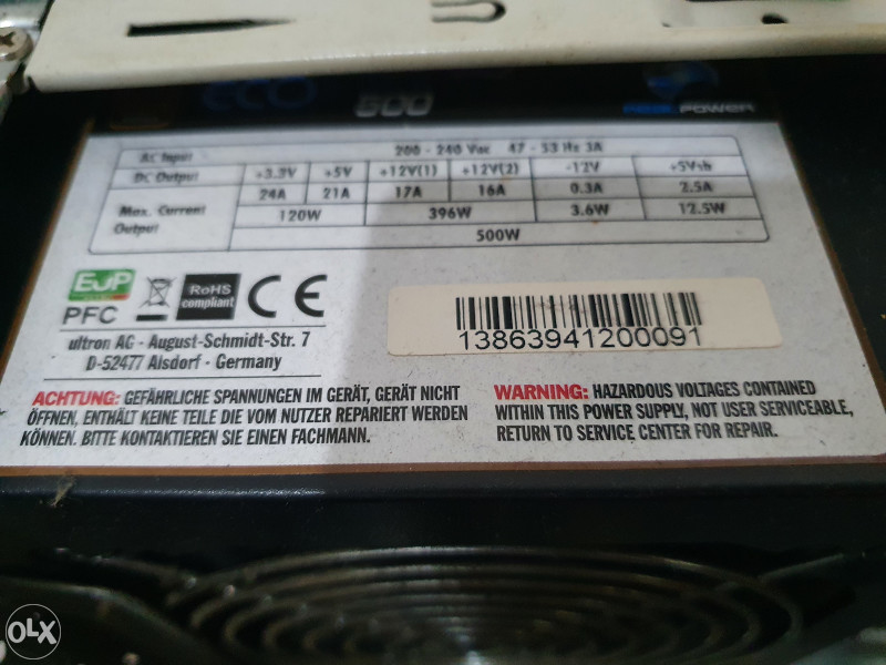 I3 6100 GTX 1050Ti 8gb ddr4 240gb ssd