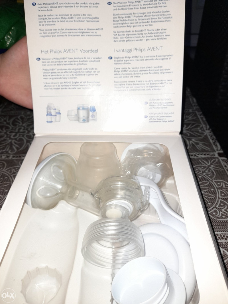 Philips AVENT ručna izdajalica s bočicom