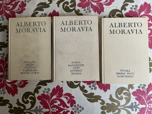 Alberto Moravio - komplet starih knjiga