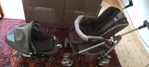 Chicco kolica za bebe i auto sjedalica.