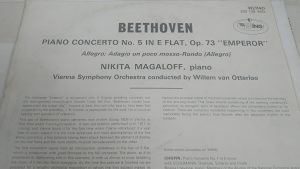 BEETHOVEN EMPEROR piano concerto Lp ploča