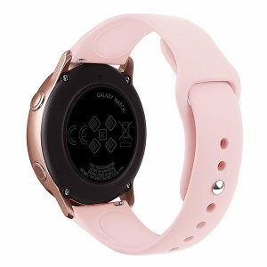 Silkonska roze narukvica za smart watch 20mm