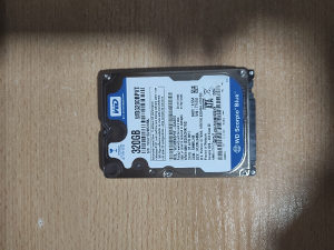 WD Scorpio Blue 320GB HDD za laptop