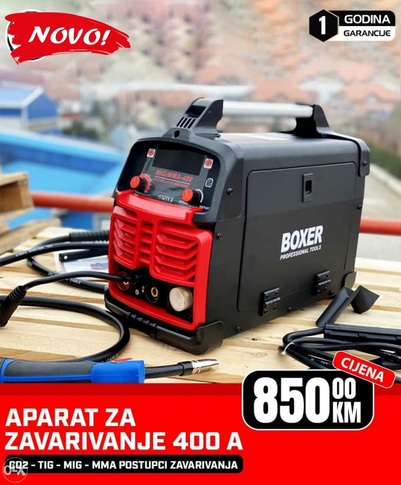 Aparat/Inverter Co2 BOXER 400A - Aparati za varenje - OLX.ba