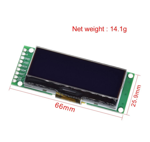 LCD display 192x64 displej arduino