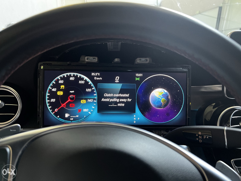 Virtual Cockpit Mercedes C class , GLC