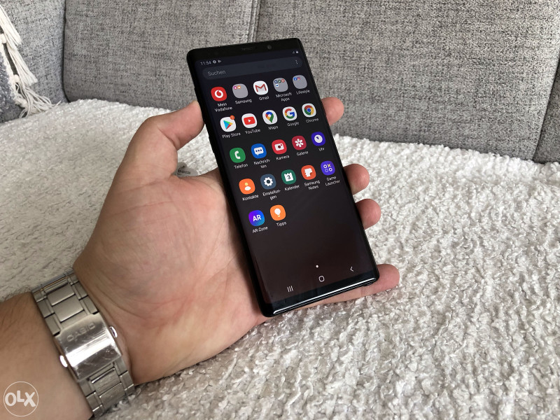 display note 9 olx