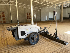 Laserski robot za izvlačenje betona Somero