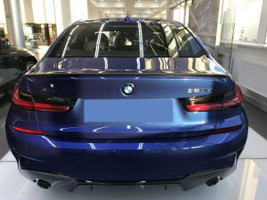 BMW 3 G20 2018  HYBRID SPOJLER GEPEKA CRNI