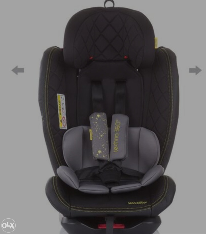 Autosjedalica Chipolino ISOFIX Techno 360 Neon edition