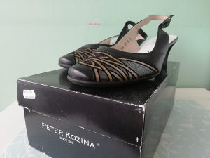 ŽENSKE SANDALE CRNE PETER KOZINA