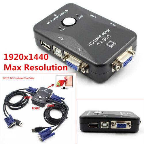 KVM SWITCH 2x USB 2x PC Switch OLX.ba