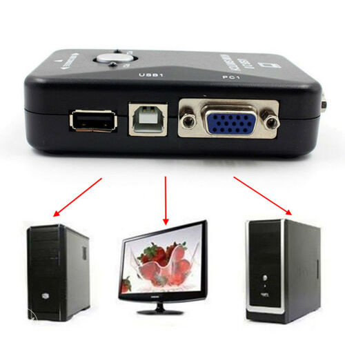 KVM SWITCH 2x USB 2x PC Switch OLX.ba