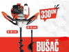 BUŠAČ RUPA ROYALKRAFT 3.8KS SA 2 SVRDLA ø 10, 15cm