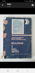Kupujem Biologija 1( ljubomir b, smilja m, nadija h.)