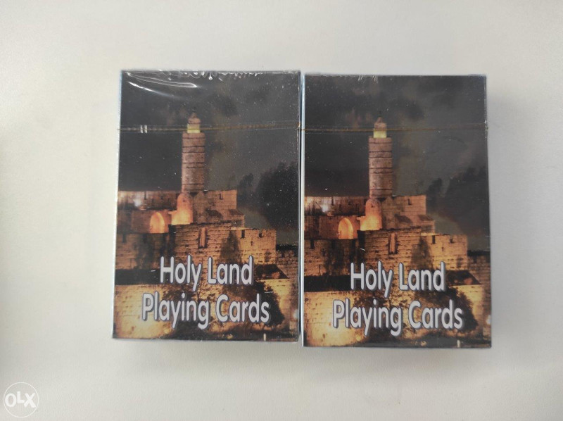 Holy Land Playing Cards, 2x špil karata, novo