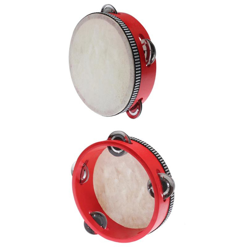 Drveni def daire muzički instrument 4 komada set