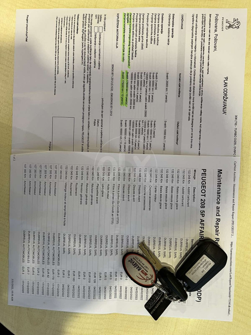 Peugeot 208 1.6 HDI 2016/17. god.