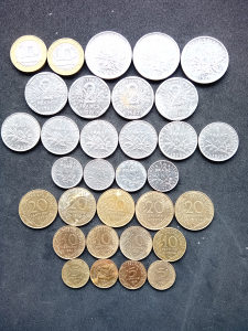 Francuska, kovanice- novac.