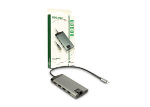 Docking Station Type C USB3.0 4K LAN MicroSD