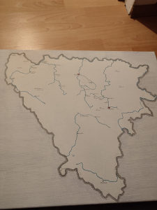 Karta Bosne i Hercegovine
