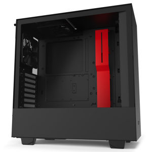 NZXT CASE H510 BLACK/RED