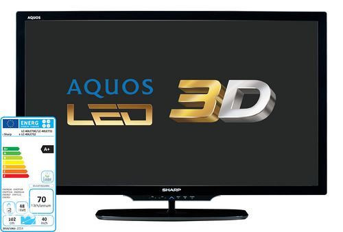 40" SHARP LED TV (LC-40LE732E)