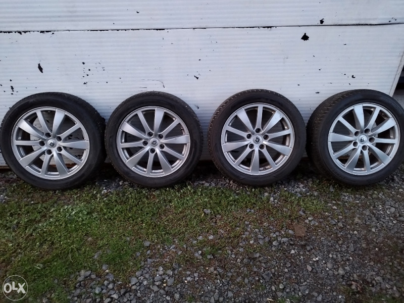 ALU FELGE RENAULT LAGUNA III 17" SA 2 SETA GUMA