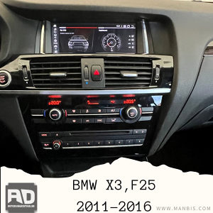 GPS Navigacija Android 8.8" BMW X3 F25 X4 F26
