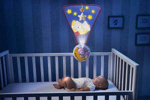Vrtuljak za bebe vrteska za krevetac Chicco projektor