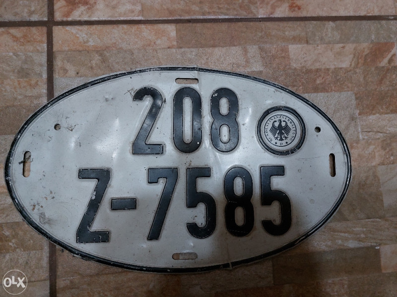 REGISTARSKA TABLICA - Kolekcionarstvo - Tablice za vozila - Prnjavor ...