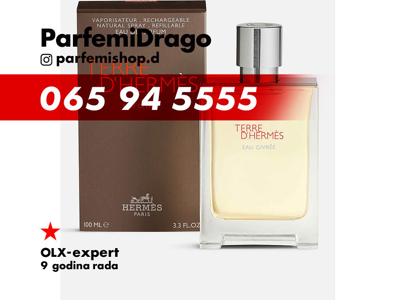 Hermes Terre Eau Givree d Hermes 50ml EDP 50 ml - Muški parfemi 