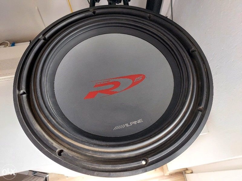 Alpine type r 15 Bass/Woofer i kutije OLX.ba