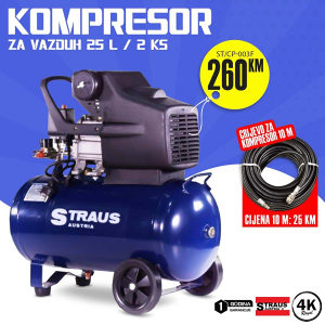 Kompresor Straus 25L