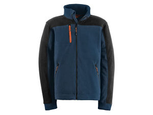 Kapriol FLEECE JAKNA INDUSTRY PLAVO/CRNA