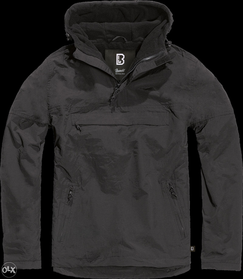 Jakna Windbreaker Black Brandit Surplus
