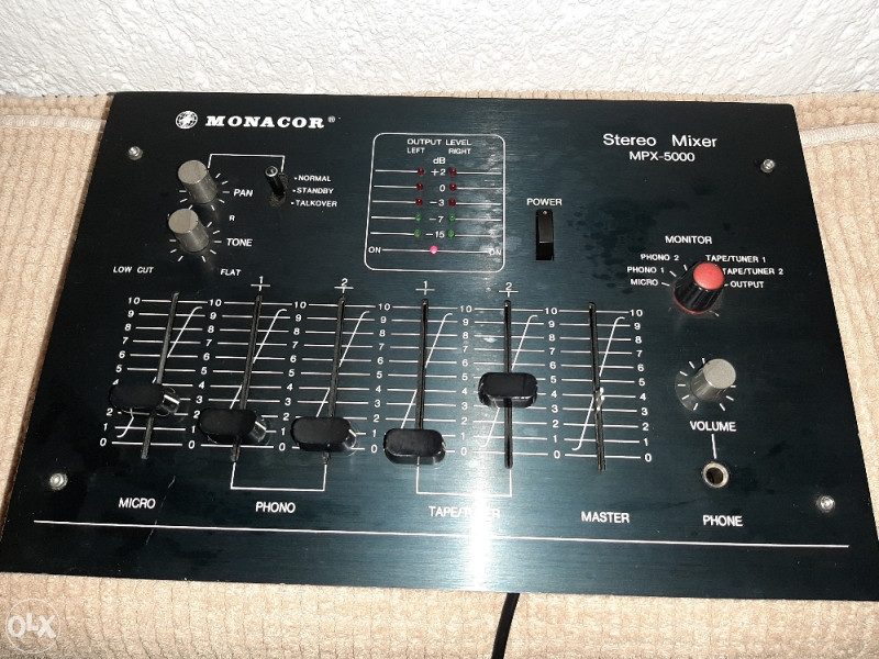 MONACOR Stereo Mixer MPX5000 Mikseta Miksete OLX.ba