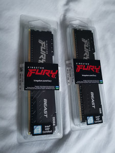 Kingston fury DDR4 CL16 3200MHz 32GB