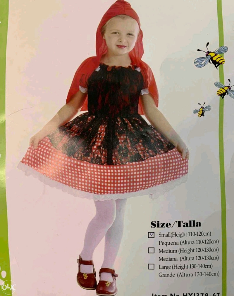 KOSTIM ZA DJECU MASKEMBAL / ODIJELO CRVENKAPICA