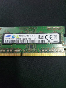 RAM 4GB 1600Mhz (LAPTOP)