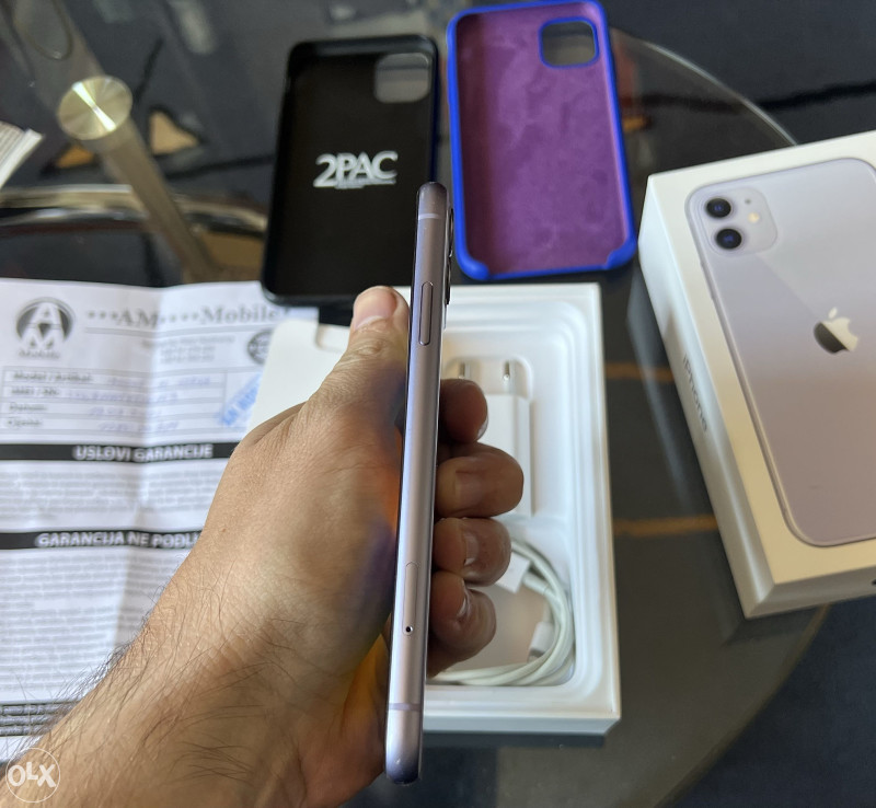 Iphone 11 Purple 128 giga. Stanje kao novo! Cijena 790KM