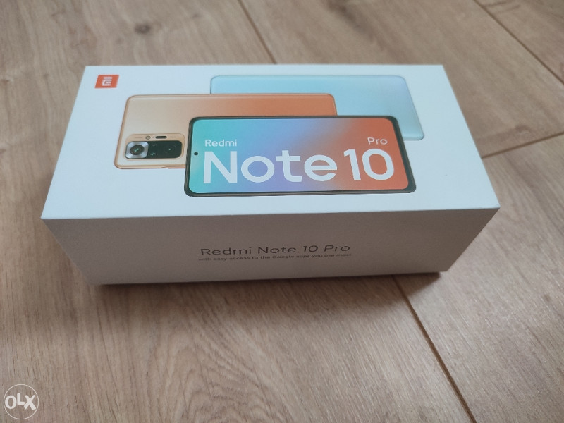 Redi Note 10 Pro Box Xiaomi Redmi Note 10 pro 8GB 128GB kamera 108MP - Mobiteli - OLX.ba