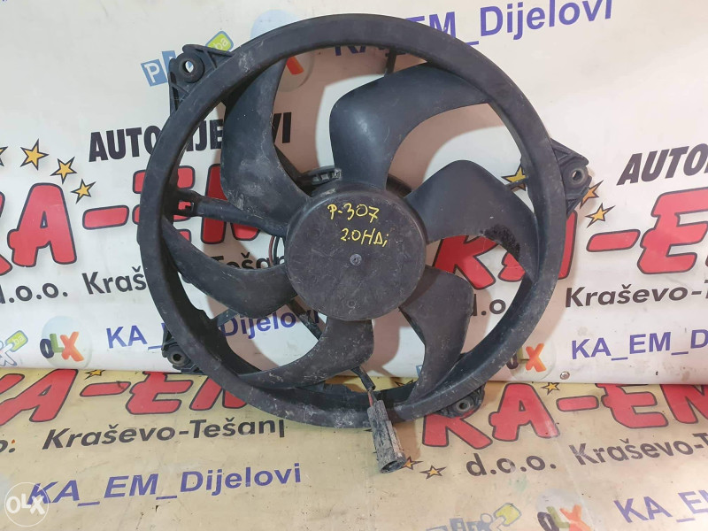 Ventilator hladnjaka PEUGEOT 307 05-09.g 2.0HDI KA-EM - Vozila ...