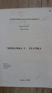 Mehanika 1 - Statika