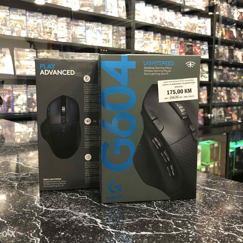 Logitech G604 Lightspeed Wireless Gaming Mouse Miš Kompjuteri